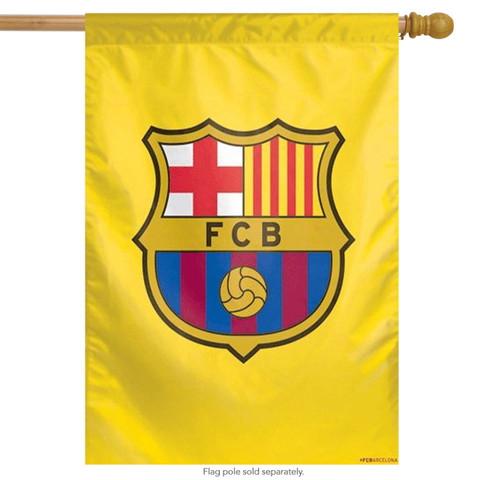 FCB Barcelona Soccer House Flag