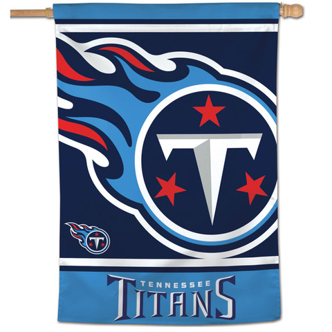 Tennessee Titans Vertical NFL Flag