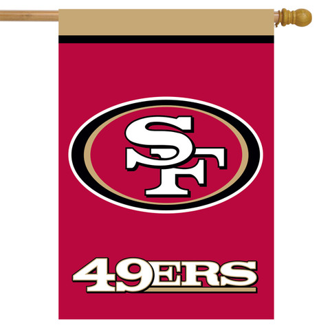 San Francisco 49ers NFL Licensed House Flag