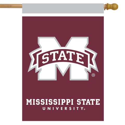 Mississippi State Bulldogs NCAA Licensed House Flag