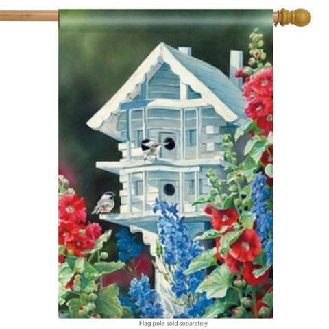 The White House Spring Decorative House Flag by BreezeArt