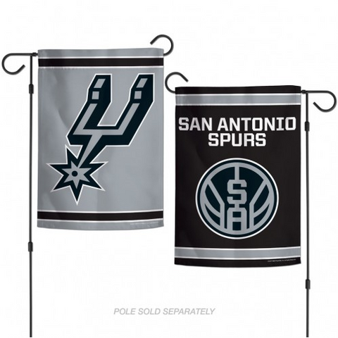 San Antonio Spurs NBA Double Sided Garden Flag