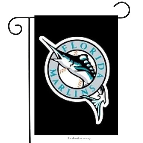 Florida Marlins Applique Garden Flag MLB