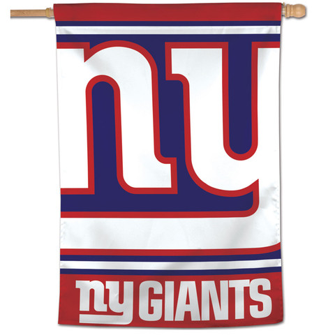 NY Giants Vertical NFL House Flag