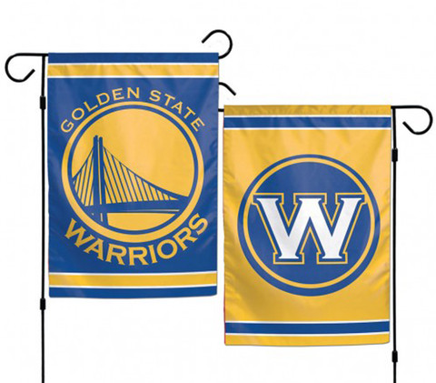 Golden State Warriors NBA 2 Sided Garden Flag