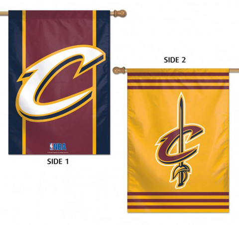 Cleveland Cavaliers 2 Sided NBA Vertical House Flag