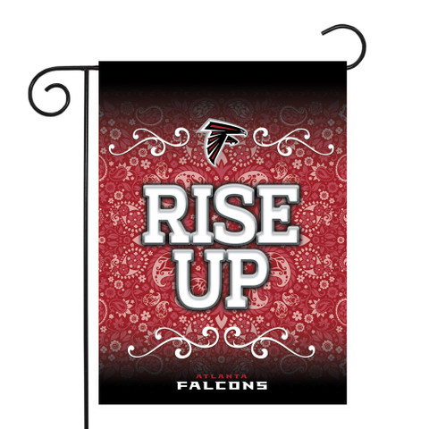 Atlanta Falcons Paisley NFL Garden Flag