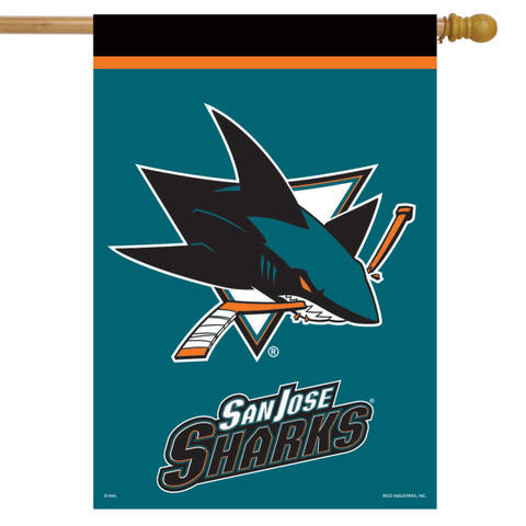 San Jose Sharks NHL Licensed House Flag