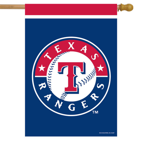 Texas Rangers MLB Licensed House Flag