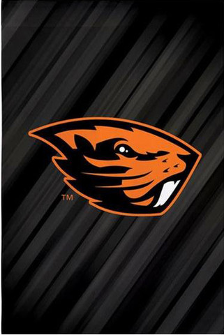 Oregon State University Suede Garden Flag