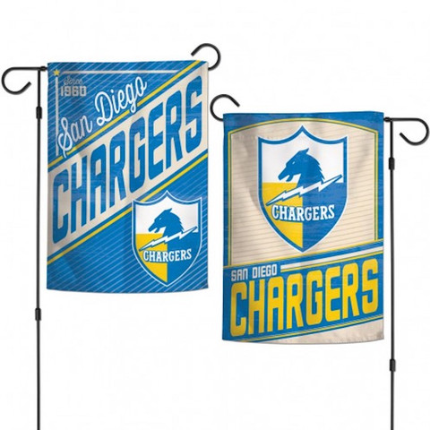 San Diego Chargers Retro Licensed NFL Garden Flag