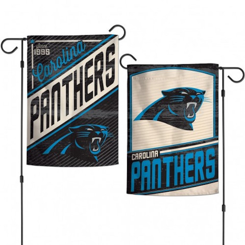 Carolina Panthers Retro Licensed NFL Garden Flag