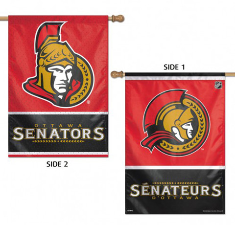 Ottawa Senators NHL 2 Sided House Flag