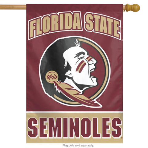 Florida State Seminoles NCAA Vertical House Flag