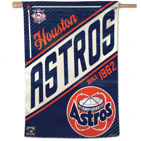 Houston Astros Retro Vertical Flag