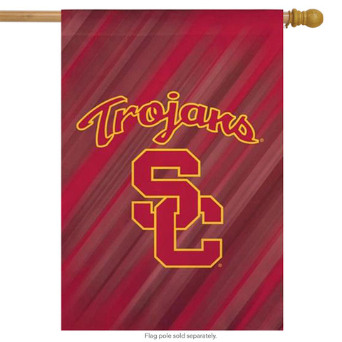 USC Trojans NCAA Licensed House Flag