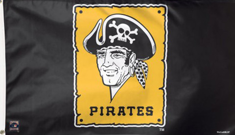 Pittsburgh Pirates MLB Deluxe Grommet Flag