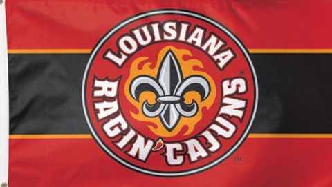 Louisiana NCAA Ragin Cajuns Deluxe Grommet Flag