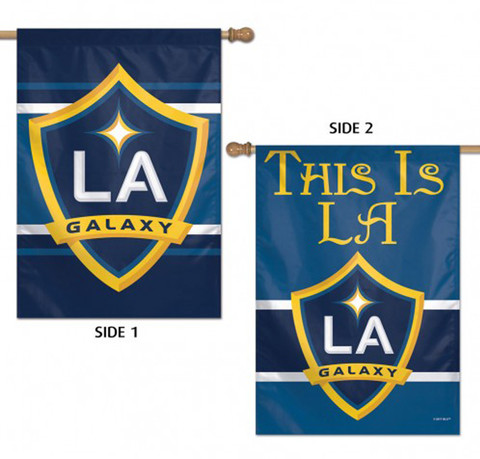 Los Angeles Galaxy Double Sided House Flag