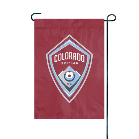 Colorado Rapids Applique Garden Flag