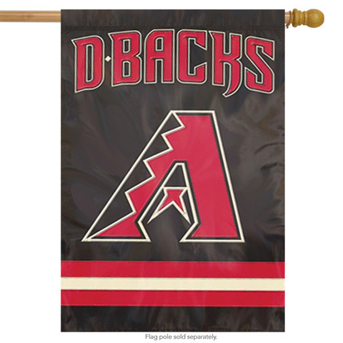 Arizona Diamondbacks Applique MLB House Flag