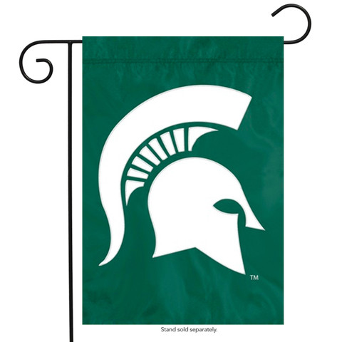 Michigan State University Applique Garden Flag