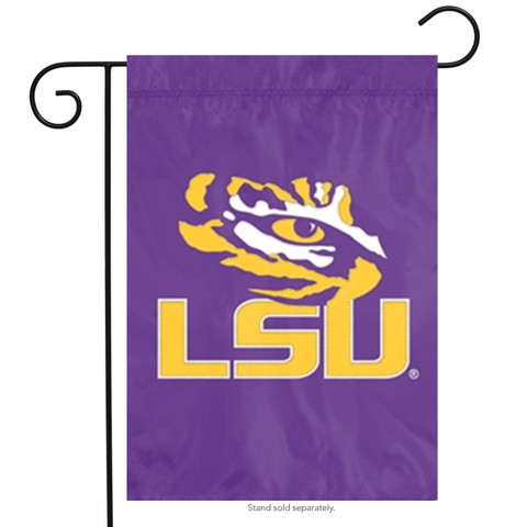 Louisiana State University Applique Garden Flag