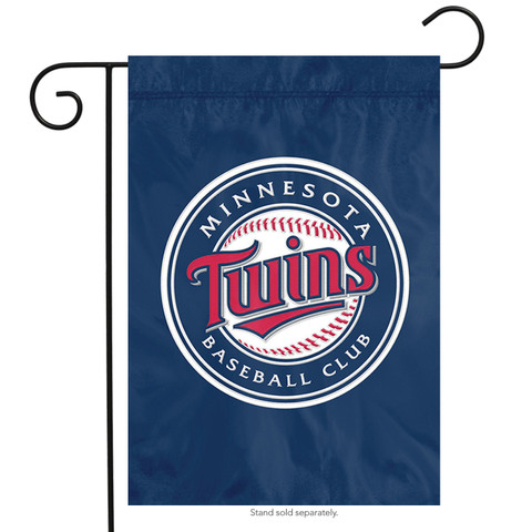 Minnesota Twins Applique MLB Garden Flag