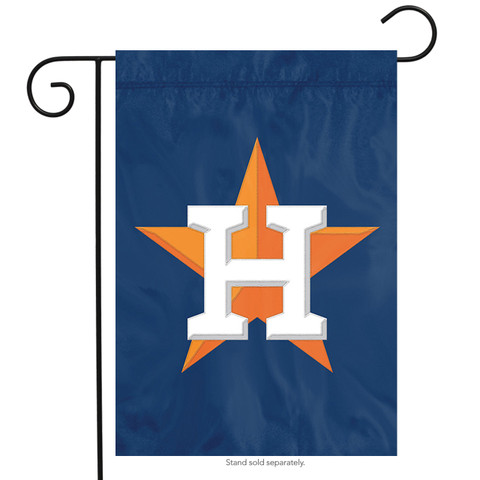 Houston Astros Applique MLB Garden Flag