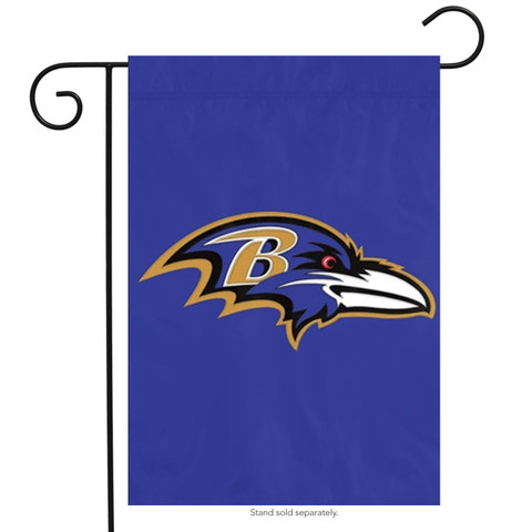 Baltimore Ravens Applique Garden Flag