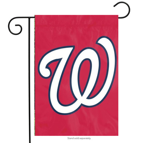 Washington Nationals Applique Garden Flag