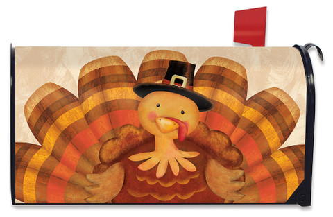 Thanksgiving Turkey Mailbox Cover