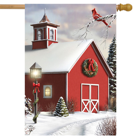 As Winter Calls House Flag