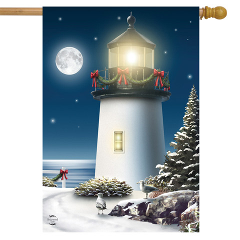 The Endless Night Winter House Flag