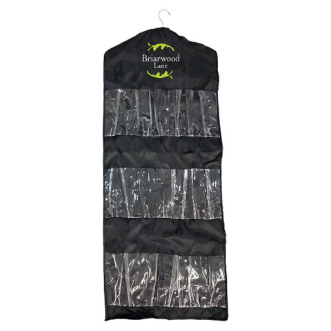 Briarwood Lane Decorative Flag Organizer with hanging storage for garden flags and houseflags.