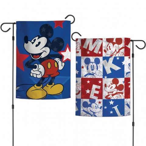 Americana Mickey Mouse Garden Flag