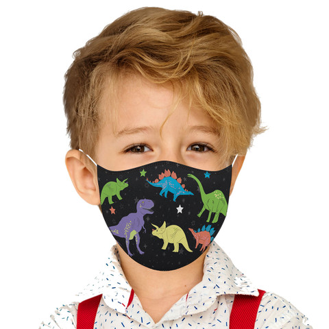 Dinosaurs Reusable Cloth Children's Size Face Mask