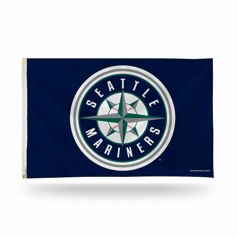 Seattle Mariners MLB Grommet Flag