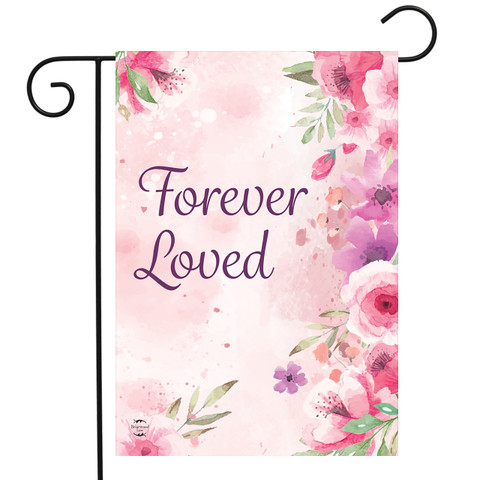 Forever Loved Garden Flag