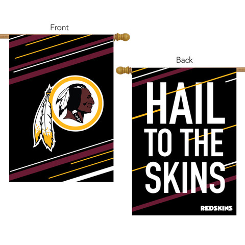 Washington Redskins Slogan NFL Licensed House Flag