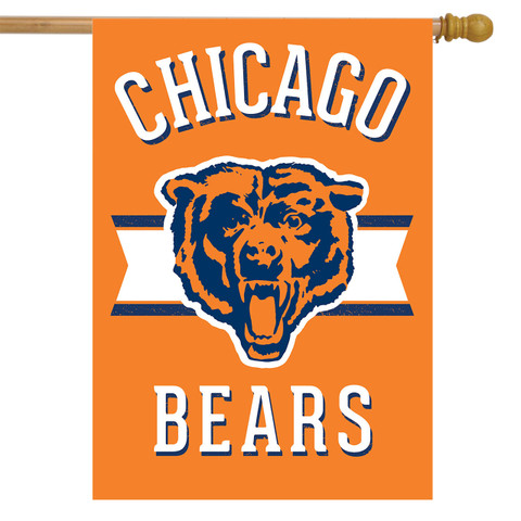 Retro Chicago Bears NFL Licensed House Flag