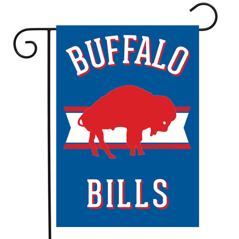 Retro Buffalo Bills Licensed NFL Garden Flag