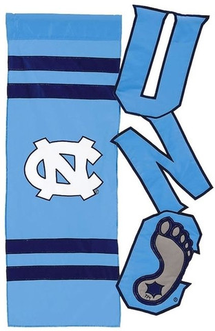 University of North Carolina Tar Heels NCAA Licensed House Flag