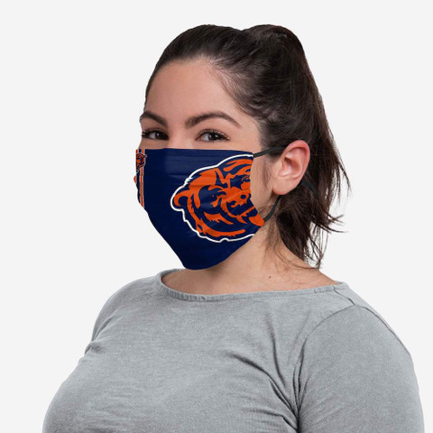 Chicago Bears On-Field Sideline Big Logo Face Mask