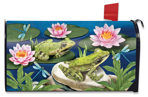 Frog Pond Summer Mailbox Cover