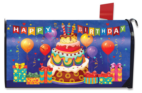 Birthday Celebration Mailbox Cover