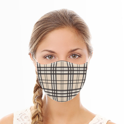 Plaid Reusable Cloth Face Mask