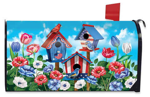American Birdhouses Summer Magnetic Mailbox Cover