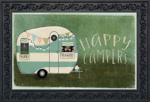 Happy Campers Summer Doormat