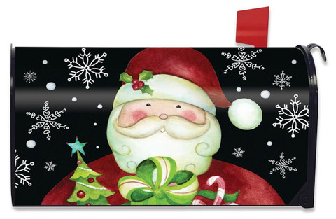 Here Comes Santa Christmas Large / Oversized Magnetic Mailbox Cover
